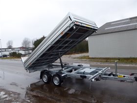 Juki 3000-340 maskintrailer med 3 vejs tip
